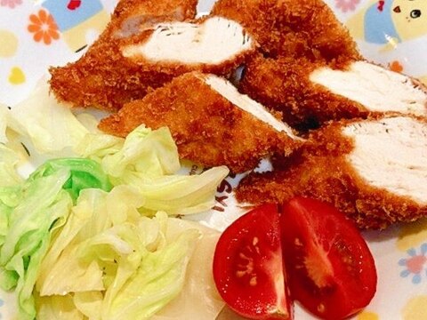 冷凍保存でいつでもOK☆簡単美味しい鶏ササミフライ